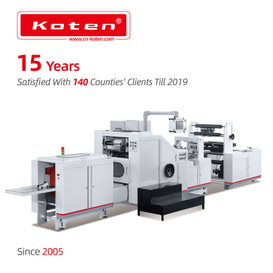 دستگاه تهیه کیسه کاغذ پایین مربع برای فست فود