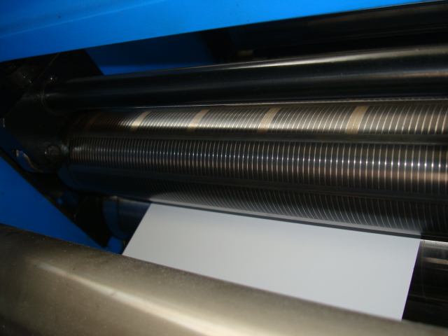 دستگاه چاپ فلکسو با سه دستگاه برش مدل LRY-320/450
