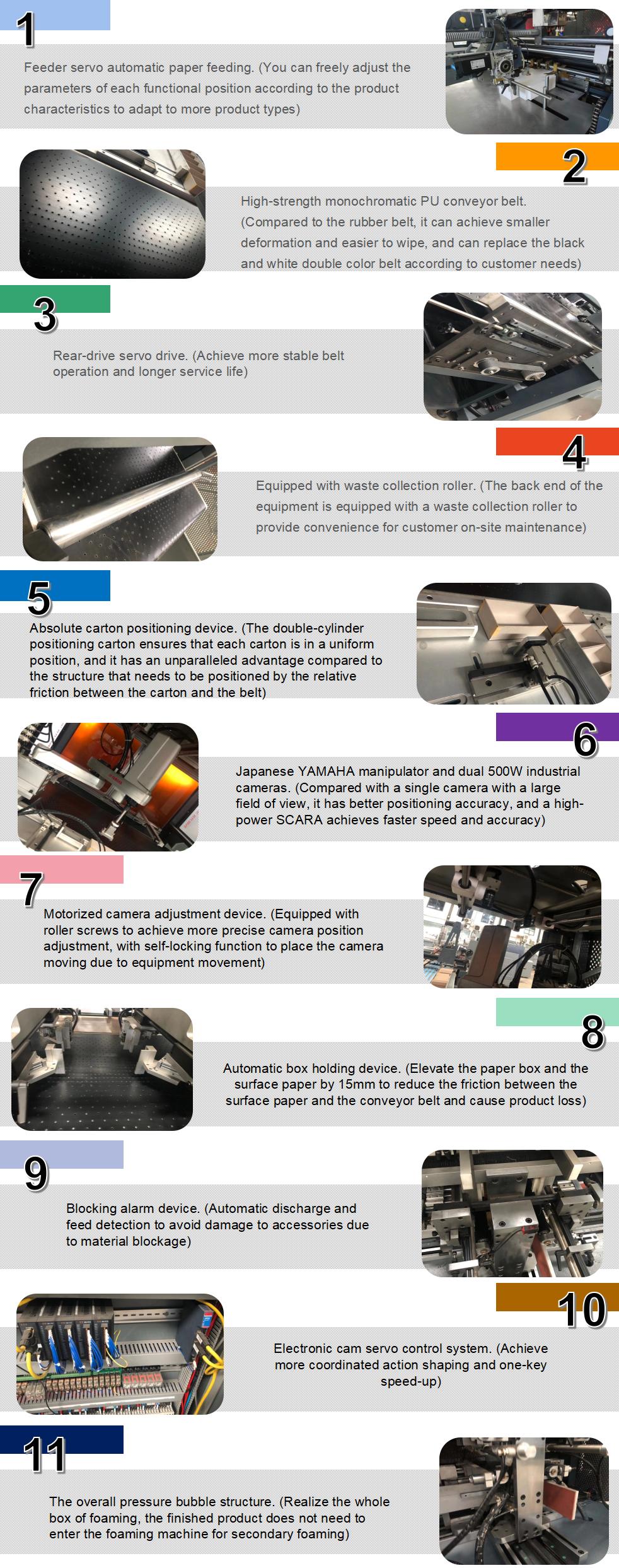 ماشین سازنده تاشو جعبه سفت و سخت