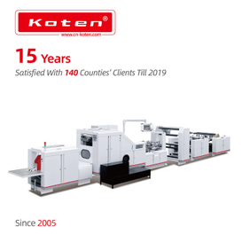 v دستگاه کیف کاغذی فست فود پایین