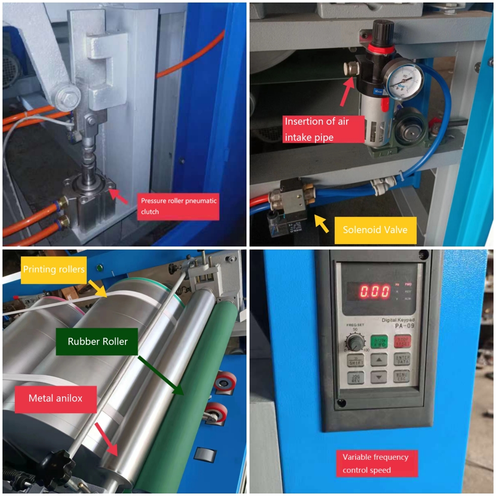 دستگاه چاپ فلکسو سه رنگ